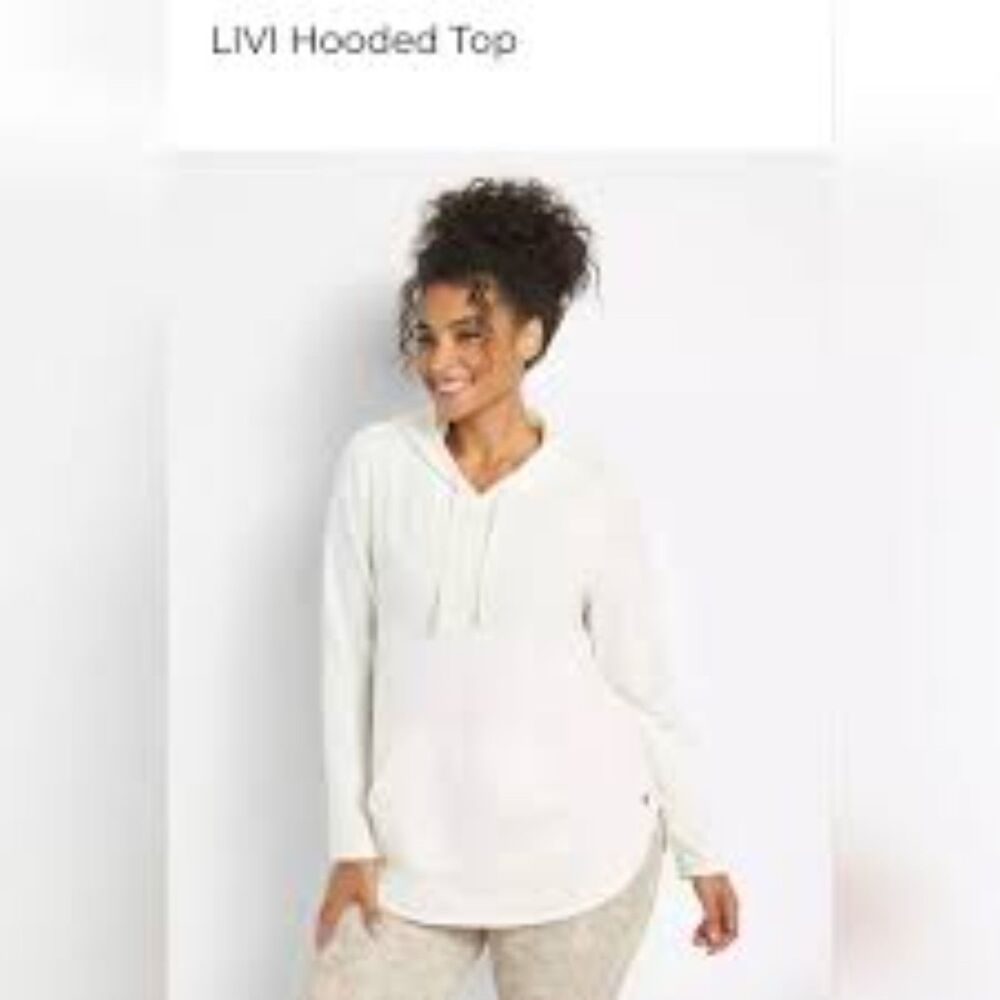 Livi Lightweight Hoodie Loungewear Minimalist Athleisure Plus Size 26/28